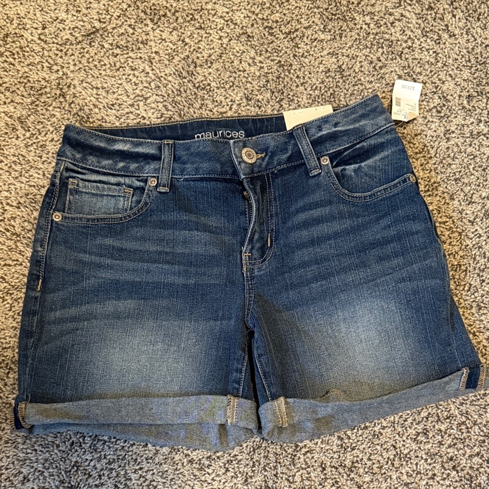 Maurices Women's Jean Shorts - Indigo